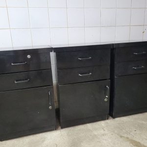 LOT 009: 3 X CABINETS.